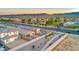 Aerial view of a house with a pool and backyard at 5932 S 26Th Ave, Phoenix, AZ 85041