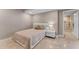 Bright bedroom with a comfortable bed and ensuite bathroom at 7117 E Rancho Vista Dr # 3006, Scottsdale, AZ 85251