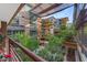 Lush courtyard with building and surrounding greenery at 7117 E Rancho Vista Dr # 3006, Scottsdale, AZ 85251