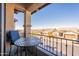 Private balcony offering scenic community views at 9127 E Lynwood St, Mesa, AZ 85207