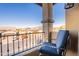 Relaxing balcony with chair and view of the neighborhood at 9127 E Lynwood St, Mesa, AZ 85207