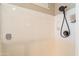 Modern shower with rainfall shower head at 9127 E Lynwood St, Mesa, AZ 85207