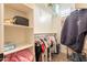 Well-organized closet with shelving and hanging rods at 9127 E Lynwood St, Mesa, AZ 85207