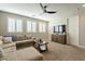 Relaxing loft with sectional sofa and plenty of natural light at 9127 E Lynwood St, Mesa, AZ 85207
