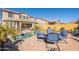 Stunning two-story home with pool and patio furniture at 9127 E Lynwood St, Mesa, AZ 85207