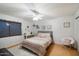 Cozy bedroom with light flooring and ceiling fan at 10232 N 54Th Pl, Paradise Valley, AZ 85253
