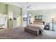 Bright main bedroom with ensuite bathroom access at 10232 N 54Th Pl, Paradise Valley, AZ 85253