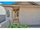 Side entrance with a walkway leading to the front door at 10405 N 65Th Dr, Glendale, AZ 85302