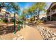 Well-maintained pathway winds through the community at 14000 N 94Th St # 1134, Scottsdale, AZ 85260