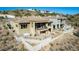 Luxury home's backyard oasis with a spa and patio area at 14849 E Valley Vista Dr, Fountain Hills, AZ 85268