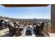 Spacious balcony boasting scenic mountain views and comfortable seating at 14849 E Valley Vista Dr, Fountain Hills, AZ 85268