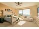 Relaxing main bedroom with a large window showcasing scenic views at 14849 E Valley Vista Dr, Fountain Hills, AZ 85268
