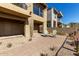 Relaxing patio area with seating and desert landscaping at 14849 E Valley Vista Dr, Fountain Hills, AZ 85268