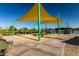playground with shade structures near a lake at 14849 E Valley Vista Dr, Fountain Hills, AZ 85268