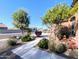 Landscaped walkway leading to the front entrance of a home at 21209 N 40Th Ave, Glendale, AZ 85308