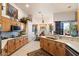 Bright kitchen with ample counter space, double sink, and wood cabinets at 29305 N 146Th St, Scottsdale, AZ 85262