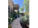 Stone pathway meanders through a beautifully landscaped side yard at 29305 N 146Th St, Scottsdale, AZ 85262