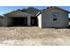 Charming single-story home with a stucco exterior, attached garage, and an unfinished front yard at 5510 W Paseo Way, Laveen, AZ 85339