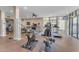 Well-equipped fitness center with various cardio and strength training machines at 8 E Biltmore Est # 117, Phoenix, AZ 85016