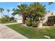 Home exterior showcasing attractive landscaping and curb appeal at 8466 E San Benito Dr, Scottsdale, AZ 85258