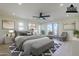 Serene main bedroom with ample natural light, contemporary decor, and a relaxing atmosphere at 8525 E Via De Los Libros --, Scottsdale, AZ 85258