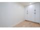 Storage room featuring minimalist design, new hardwood floors, and updated cabinets at 8525 E Via De Los Libros --, Scottsdale, AZ 85258