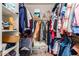 Well-organized closet with ample shelving and hanging space at 14533 N 147Th Dr, Surprise, AZ 85379