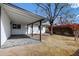 Covered patio with paved flooring overlooks the yard at 1521 E Del Rio Dr, Tempe, AZ 85282