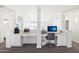 Home office with two work stations at 22194 N Kingston Dr, Maricopa, AZ 85138