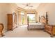 Main bedroom with large windows and plenty of closet space at 26807 N 56Th St, Scottsdale, AZ 85266