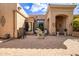 Spacious courtyard with seating and a smoker, great for gatherings at 26807 N 56Th St, Scottsdale, AZ 85266