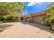 Spacious brick driveway leading to three-car garage at 26807 N 56Th St, Scottsdale, AZ 85266