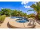 Stunning pool and spa with spacious patio and landscaping at 26807 N 56Th St, Scottsdale, AZ 85266