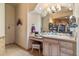 Bathroom with vanity, storage and decorative accents at 28626 N 108Th N Way, Scottsdale, AZ 85262