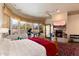 Spacious main bedroom with ensuite bath and fitness area at 28626 N 108Th N Way, Scottsdale, AZ 85262