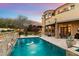 Stunning pool and patio area with mountain views at 28626 N 108Th N Way, Scottsdale, AZ 85262