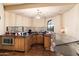 Convenient wet bar with granite countertop and microwave at 28626 N 108Th N Way, Scottsdale, AZ 85262