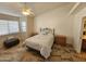 Spacious bedroom with a comfortable bed and ample closet space at 5830 E Mckellips Rd # 52, Mesa, AZ 85215