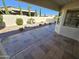 Spacious flagstone patio, perfect for outdoor entertaining at 5830 E Mckellips Rd # 52, Mesa, AZ 85215