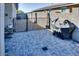Brick paved patio area with grill and ample space at 22432 W Kimberly Dr, Buckeye, AZ 85326