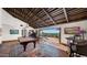 Game room with pool table and stunning views at 35035 N Whileaway Rd, Carefree, AZ 85377