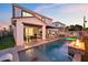 Entertain in style at this home; backyard features a pool and fire pit at 3750 E Earll Dr, Phoenix, AZ 85018