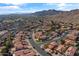 Aerial view of a residential neighborhood with houses and pools at 4360 E Mineral Rd, Phoenix, AZ 85044