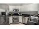 Modern kitchen with stainless steel appliances at 7887 N 16Th St # 224, Phoenix, AZ 85020