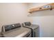 Laundry room with LG washer and dryer at 8502 E Catalina Dr, Scottsdale, AZ 85251