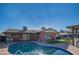 Charming mid-century home with a kidney-shaped pool and expansive backyard at 8502 E Catalina Dr, Scottsdale, AZ 85251