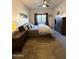 Bedroom with double bed, nightstand, and dresser at 930 N Mesa Dr # 2073, Mesa, AZ 85201