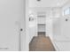 Bathroom featuring a glass shower, vanity with sink, and a walk-in closet at 14670 W Sand Hills Rd, Surprise, AZ 85387