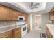 Clean kitchen with stainless steel appliances and lots of storage at 14818 N 103Rd Ave, Sun City, AZ 85351