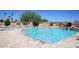 Inviting community pool with a spacious sundeck at 18658 E Mazatzal Cir, Rio Verde, AZ 85263